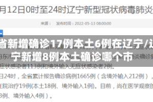 31省新增确诊17例本土6例在辽宁/辽宁新增8例本土确诊哪个市