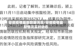 安徽疫情最新数据消息/安徽疫情最新情况实时动态