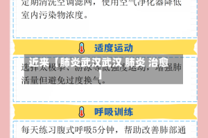 近来【肺炎武汉武汉 肺炎 治愈】