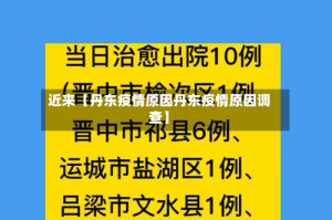 近来【丹东疫情原因丹东疫情原因调查】