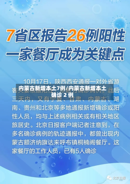内蒙古新增本土7例/内蒙古新增本土确诊 2 例-第1张图片