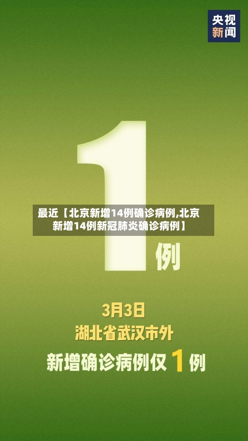 最近【北京新增14例确诊病例,北京新增14例新冠肺炎确诊病例】-第1张图片