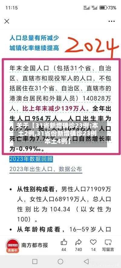 关于【31省新增确诊23例:本土2例,31省份新增确诊23例本土4例】-第2张图片