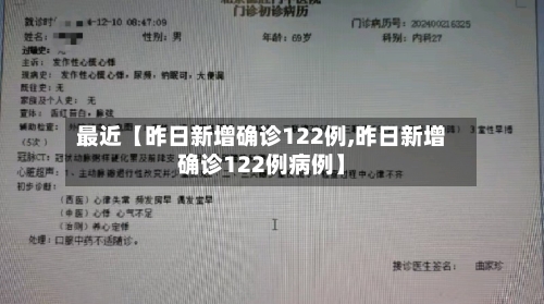最近【昨日新增确诊122例,昨日新增确诊122例病例】-第3张图片