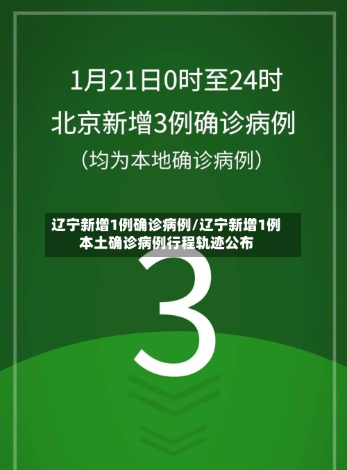 辽宁新增1例确诊病例/辽宁新增1例本土确诊病例行程轨迹公布-第1张图片