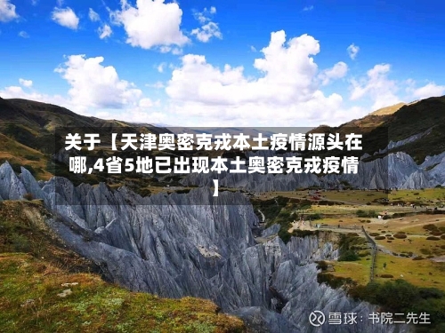 关于【天津奥密克戎本土疫情源头在哪,4省5地已出现本土奥密克戎疫情】-第2张图片