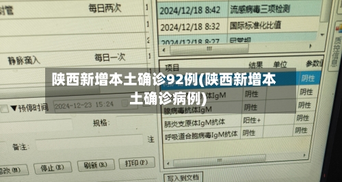 陕西新增本土确诊92例(陕西新增本土确诊病例)-第1张图片