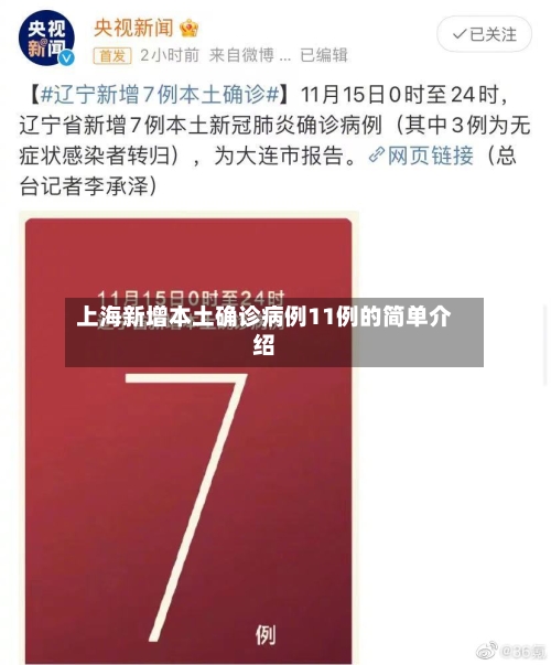 上海新增本土确诊病例11例的简单介绍-第2张图片