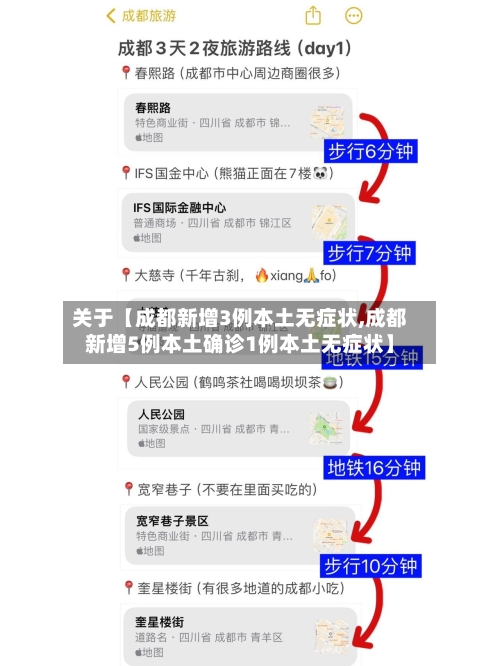 关于【成都新增3例本土无症状,成都新增5例本土确诊1例本土无症状】-第2张图片